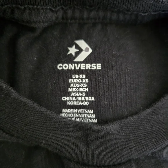 Converse 'Let's Wander Together' Graphic Tee Women's Size XS - Picture 4 of 5